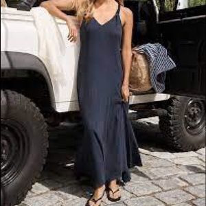 Garnet Hill Cotton Guaze Cover Up long dress NEW